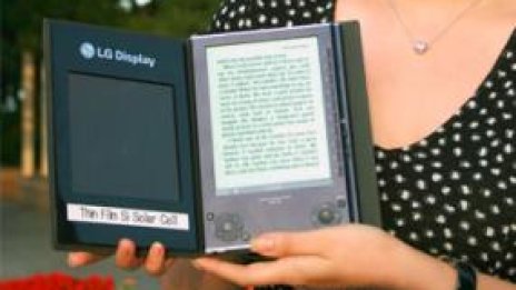 Електронна книга на слънчеви батерии 