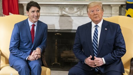 Тръмп обсъди границите и търговията с канадския премиер Трюдо