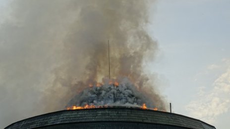 Пожар унищожи "Купола" в Благоевград