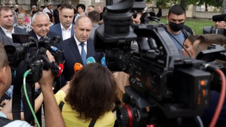 Румен Радев: Време е да излекуваме всички комплекси за политическа обреченост