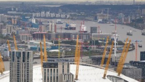 Строителството на офиси в Лондон достигна 5-годишно дъно