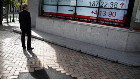 Nikkei 225 падна до най-ниското си ниво през 2017 г.