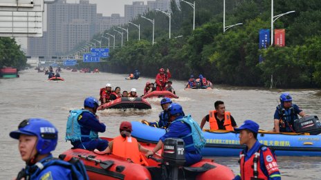 Икономическите загуби от бедствия в Китай през юли надхвърлиха общите за полугодието