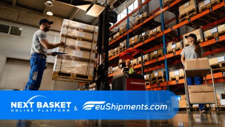 Иновативният стартъп NEXT BASKET ще си партнира с euShipments.com 