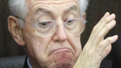 Италия срещу Марио Монти 