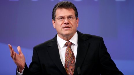 М. Шефчович: Втечнен газ от САЩ ще диверсифицира енергийния сектор на ЕС