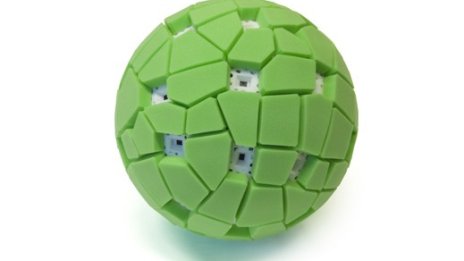 Подхвърлена във въздуха топка прави панорамни снимки на 360 градуса 