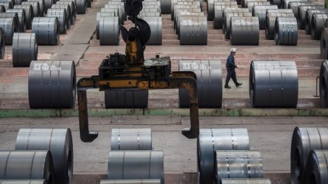 Вносът на полуготова стомана в Китай скача с 418% през септември на годишна база