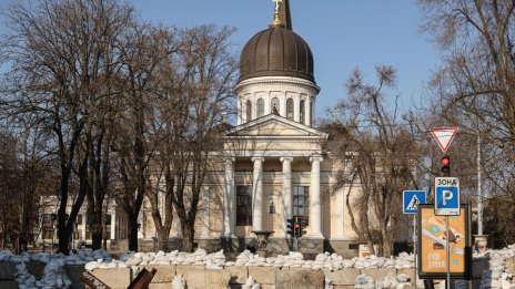 Руска ракета порази историческа православна катедрала в Одеса