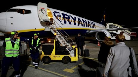 Въпреки сътресенията през септември Ryanair отчете ръст на броя на пътниците