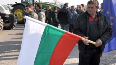 Напрежението при фермерските протести се изостря*