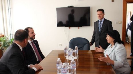 България представи газовия хъб "Балкан" на турския енергиен министър