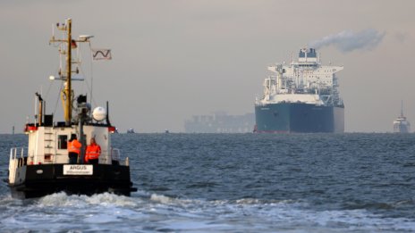 Германия получи първия си товар втечнен природен газ от САЩ на плаващ терминал
