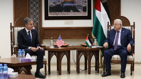 Махмуд Абас призова САЩ да осигурят прекратяване на огъня в Газа