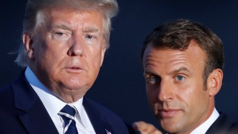На срещата на Г-7 се откроиха методът Макрон и методът Тръмп