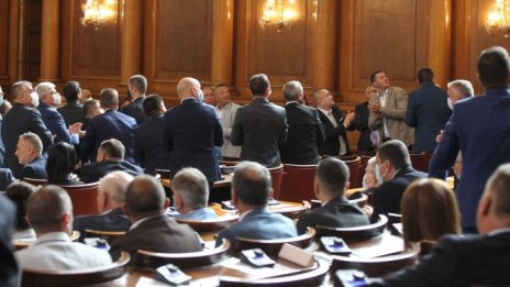 НС осъди в декларация полицейското насилие срещу протестиращи граждани 