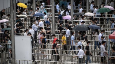 Данните за активността на китайските фабрики оцветиха азиатските борси в зелено