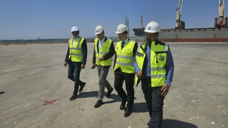 Пристигна новият&nbsp;транш тръби за Вертикалния газов коридор, предназначен за Лот 3 &bdquo;Рупча&ndash;Ветрино&ldquo;