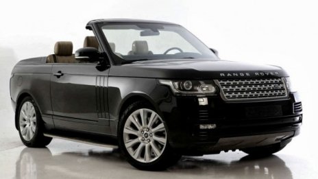 Range Rover се превърна в кабриолет с две врати