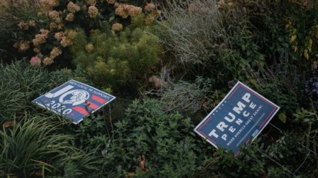 Двамата президенти на разединените американски щати