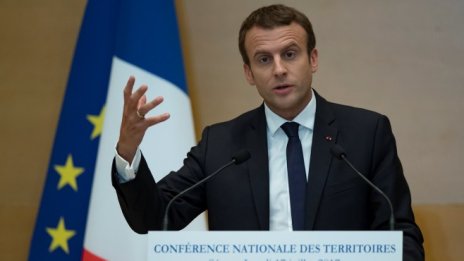 МВФ похвали икономическата програма на Макрон