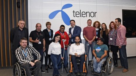 Telenor България отново отваря вратите си за служители с увреждания