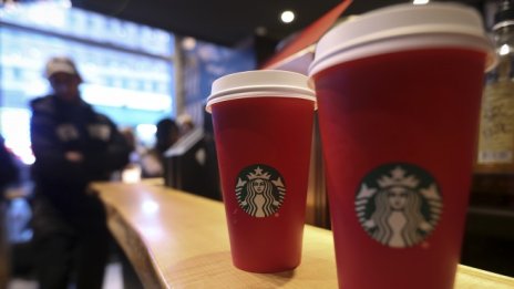 Starbucks ще се придържа към класически напитки за своето празнично меню