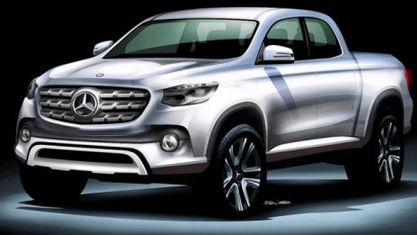 Nissan Navara ще бъде в основана на първия пикап Mercedes-Benz