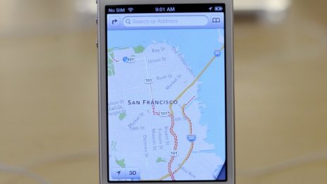 Apple Maps е ползвана три пъти повече от Google Maps на iPhone