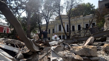 Южна Украйна отново е обект на масиран руски обстрел