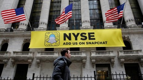 Snap набра над 3 млрд. долара при дебюта си