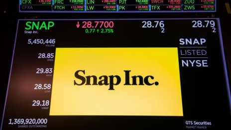 Разочароващият отчет на Snap повлече надолу технологичните акции*