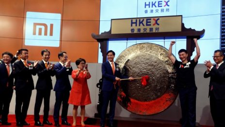 Xiaomi разочарова при първата си сесия в Хонконг