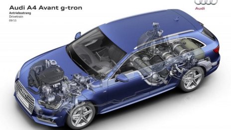 Audi показа А4 на метан 