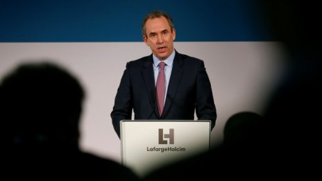 LafargeHolcim се разделя с изпълнителния си директор през юли