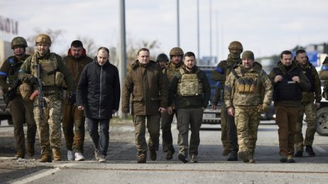 Зеленски: Ситуацията в Бородянка е много по-ужасяваща от Буча