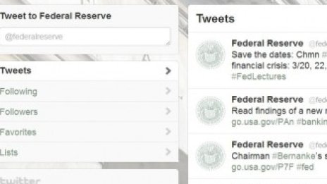Фед със свой канал в Twitter