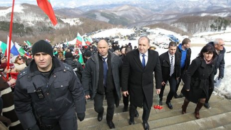 Румен Радев: Шипка е капитал от историческо достойнство, който не бива да пилеем