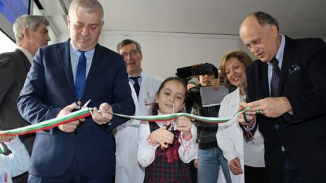 Откриха ремонтирана единствената детска клиника по кардиология у нас