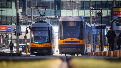 Релсовият път на най-старата трамвайна линия в София е изцяло обновен