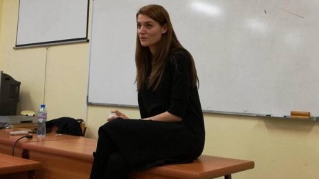 Водещата на UpDate Елена Кирилова сподели опит с бъдещи журналисти