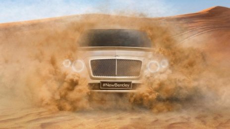 Bentley повдигна леко завесата над серийния си всъдеход