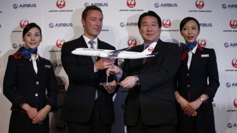 Airbus сключи епохална сделка с Japan Airlines за 9,5 млрд. долара 