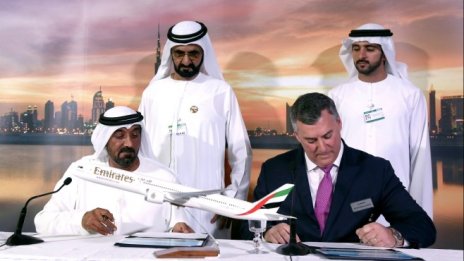 Emirates купува 40 самолета Boeing 787 за 15 млрд. долара