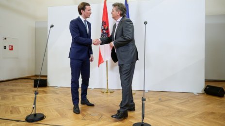 Курц ще управлява Австрия в коалиция със Зелените