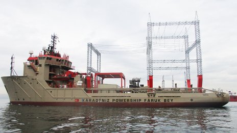 Турция осигурява плаващи електростанции за Украйна