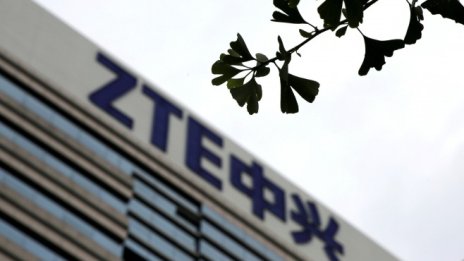 Акциите на ZTE се изстреляха нагоре