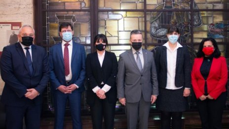 Европейският главен прокурор се срещна с министъра на правосъдието