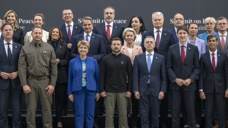 Срещата на върха за мир в Украйна се стреми към широк консенсус за край на войната