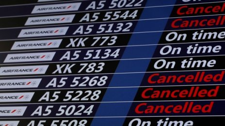 Air France отменя четвърт от полетите днес заради поредната стачка